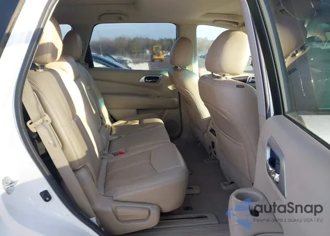 2015 Nissan Pathfinder Sl z USA, uszkodzony, nr VIN 5N1AR2MNXFC628856